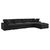 Modway Commix 5 Piece Sectional Sofa Set