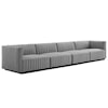 Modway Conjure Fabric 4-Piece Sofa