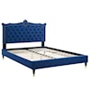 Modway Clara Clara Velvet Queen Platform Bed