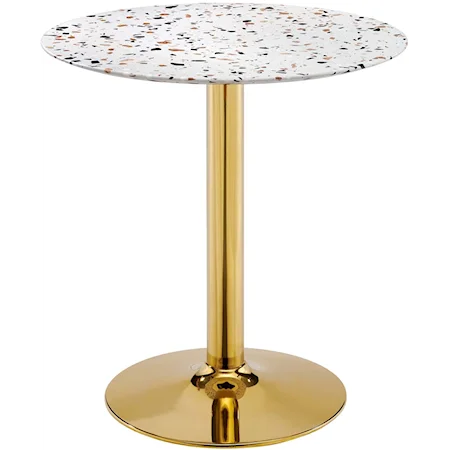 Verne 28" Round Terrazzo Dining Table