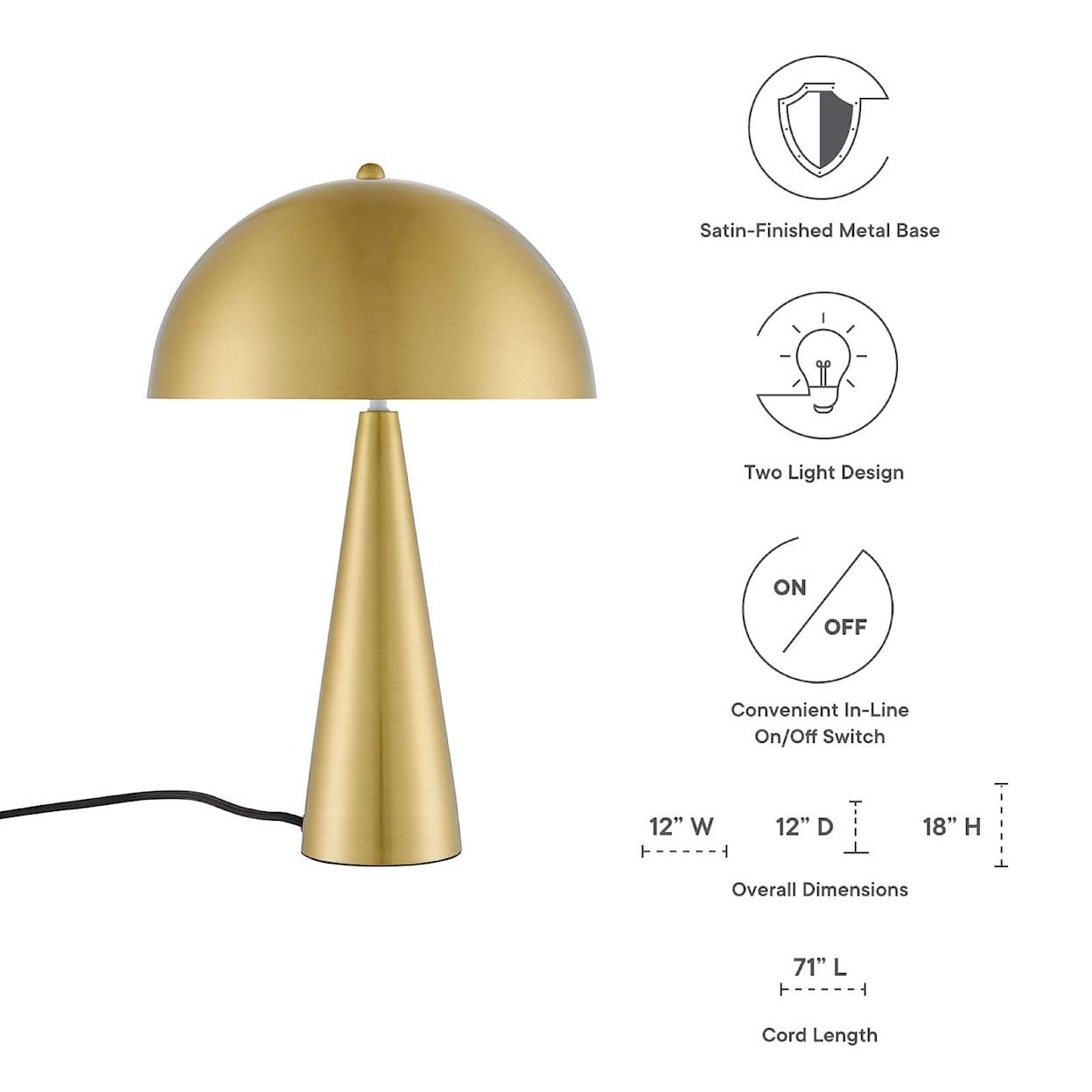 Modway Selena Table Lamp