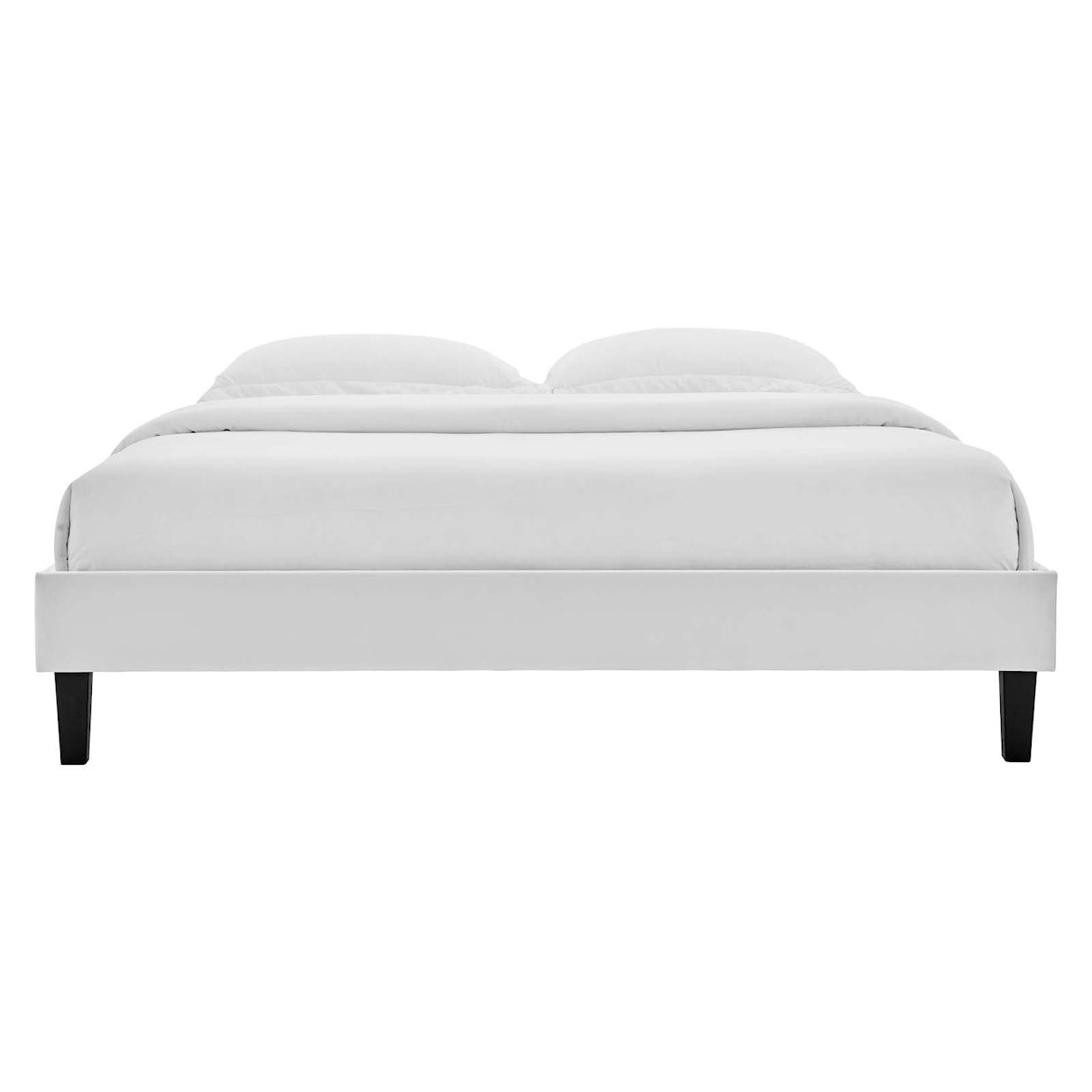 Modway Reagan Reagan King Velvet Platform Bed