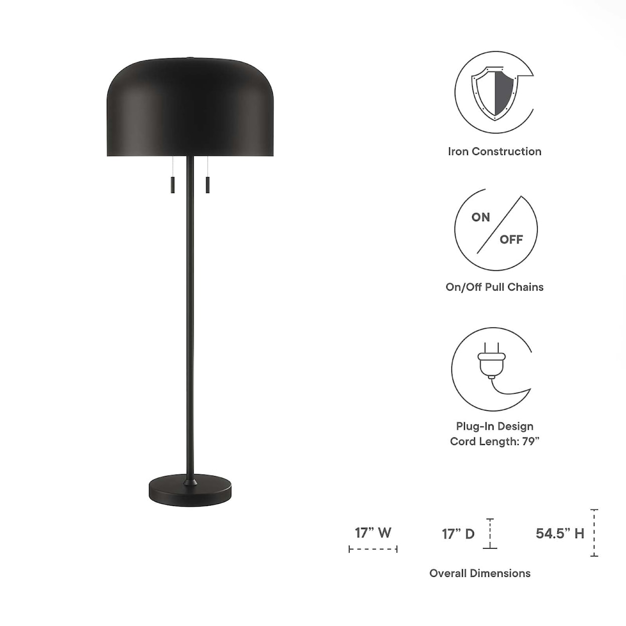 Modway Avenue Floor Lamp