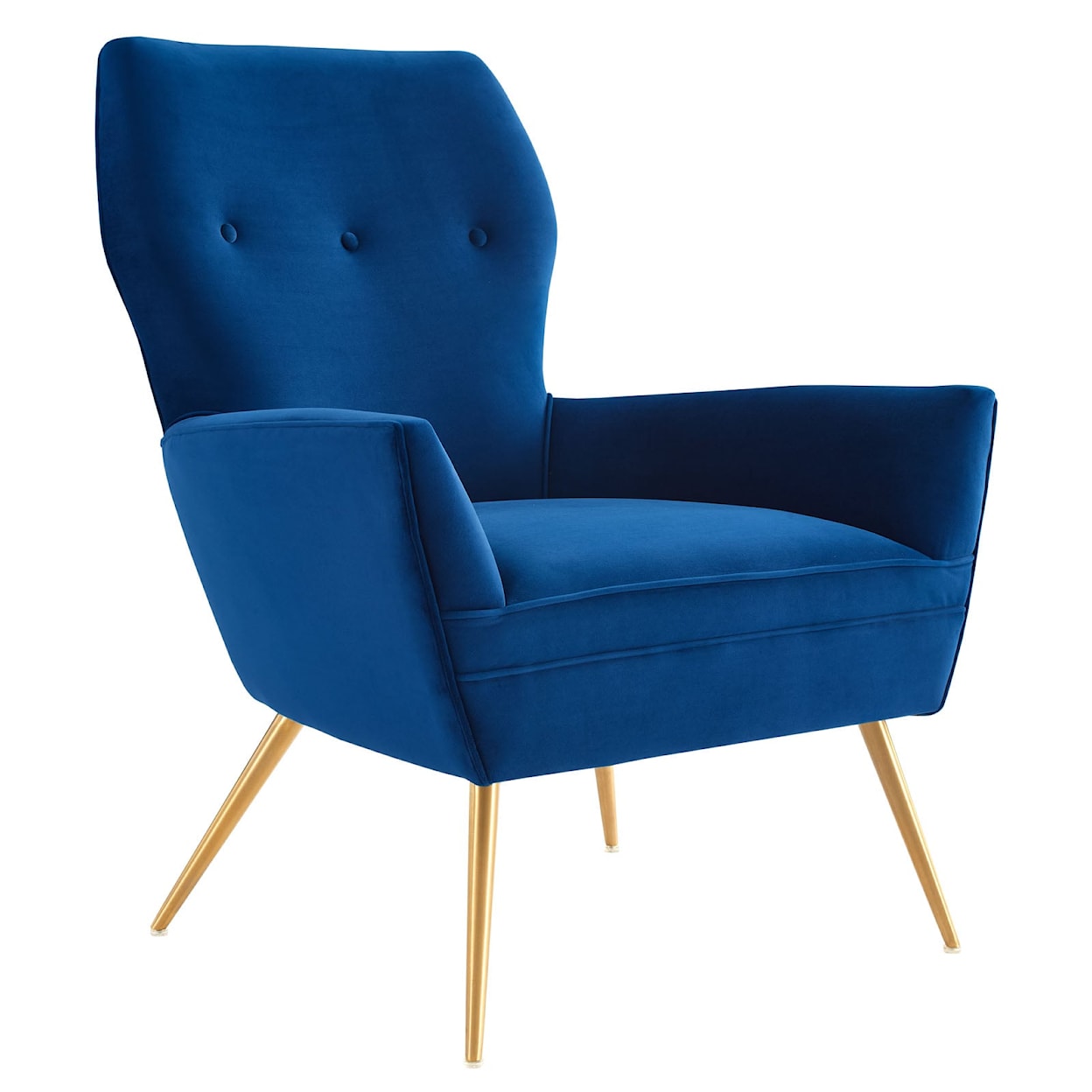 Modway Renata Renata Button Velvet Armchair