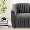 Modway Announce Announce Velvet Channel Armchair