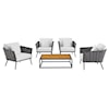 Modway Stance Stance 5 Piece Outdoor Sofa Set