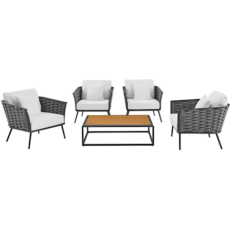 Stance 5 Piece Outdoor Sofa Set