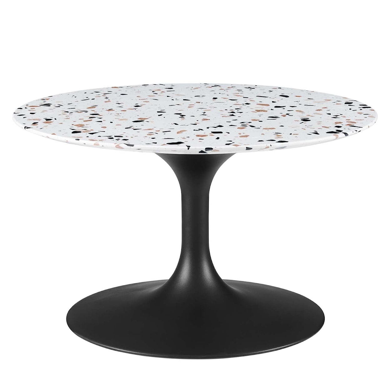 Modway Lippa Lippa 28" Round Terrazzo Coffee Table