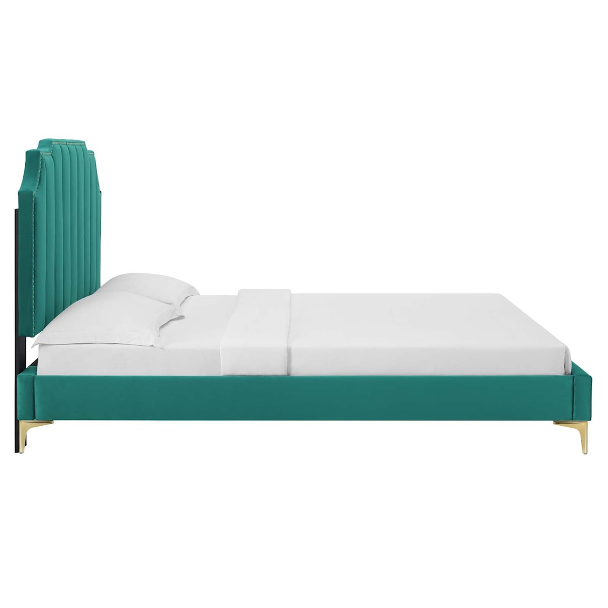 Modway Colette Colette King Velvet Platform Bed