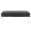 Modway Prologue Prologue Woven Velvet Ottoman