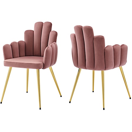 Viceroy Velvet Dining Chair Set of 2