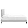 Modway Current Current Velvet Twin Platform Bed