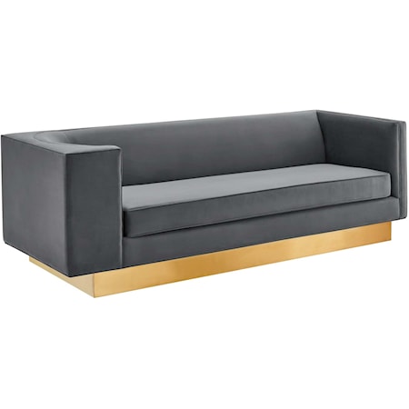 Eminence Velvet Sofa