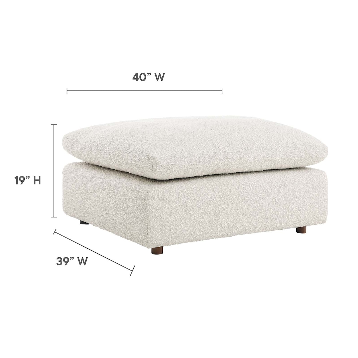 Modway Commix Ottoman