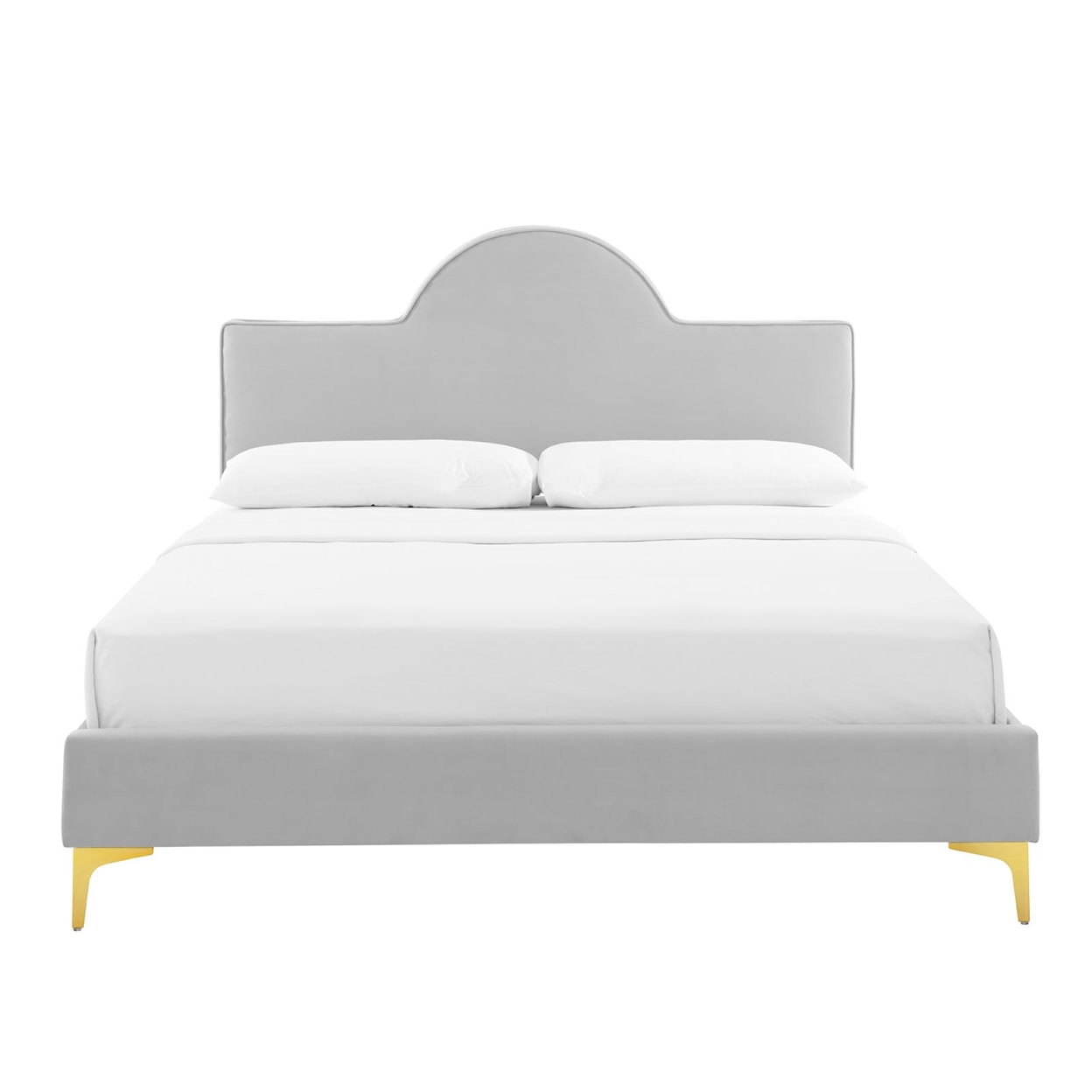 Modway Sunny Sunny Velvet Queen Bed