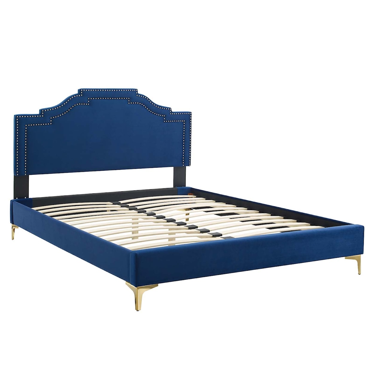 Modway Adelaide Adelaide Velvet Queen Platform Bed