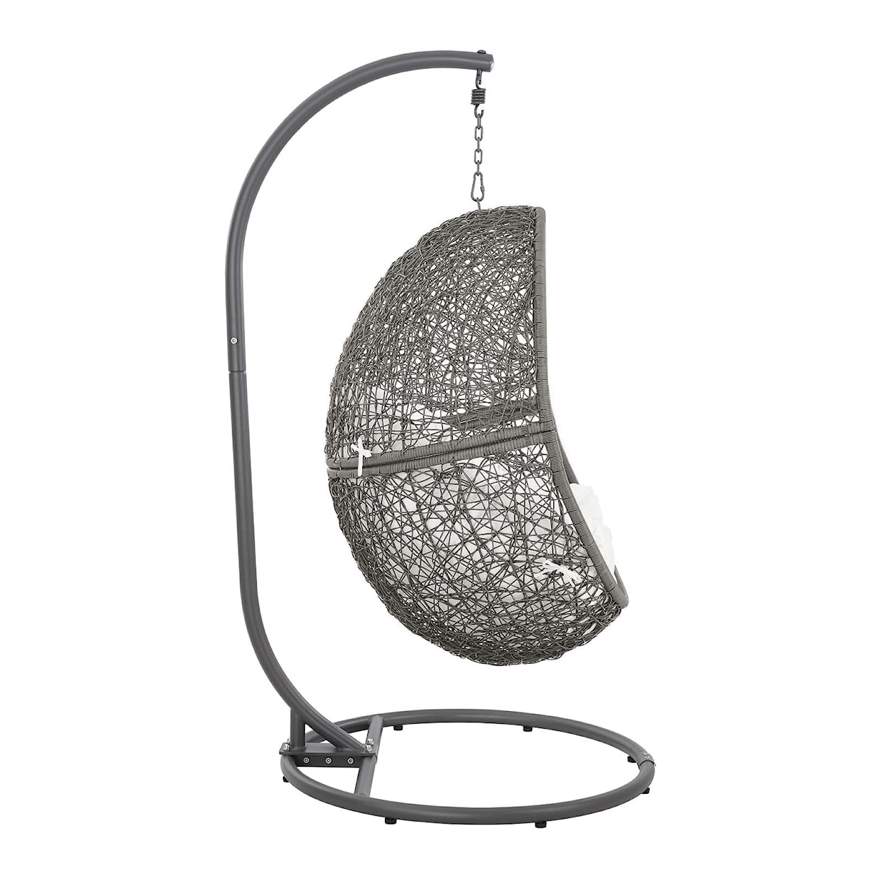 Modway Encase Encase Outdoor Patio Rattan Swing Chair