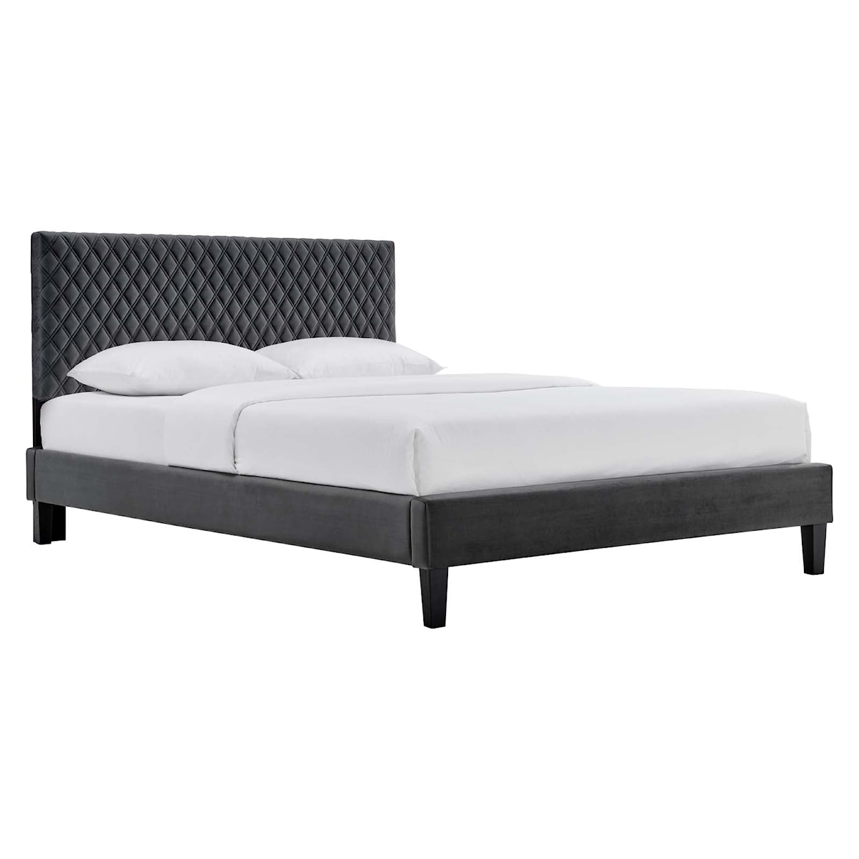 Modway Garcelle Garcelle Velvet Twin Platform Bed