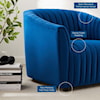 Modway Announce Announce Velvet Channel Armchair