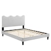 Modway Current Current Velvet Queen Platform Bed