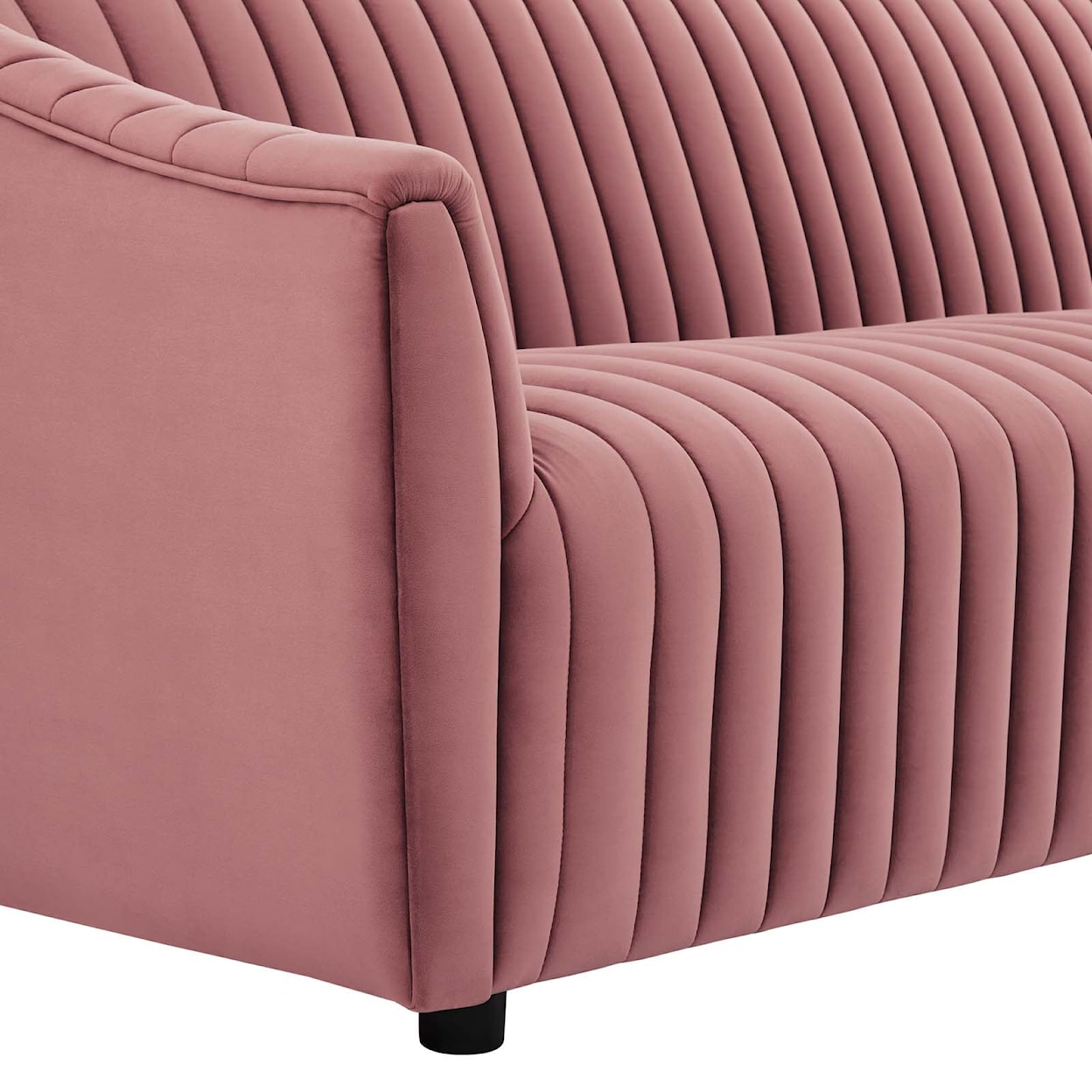 Modway Announce Announce Velvet Channel Sofa