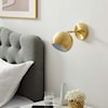 Modway Chalice Chalice 4" Swing-Arm Metal Wall Sconce