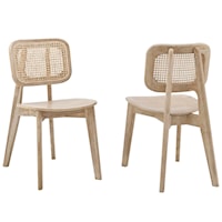 Habitat Wood Dining Side Chair Set of 2