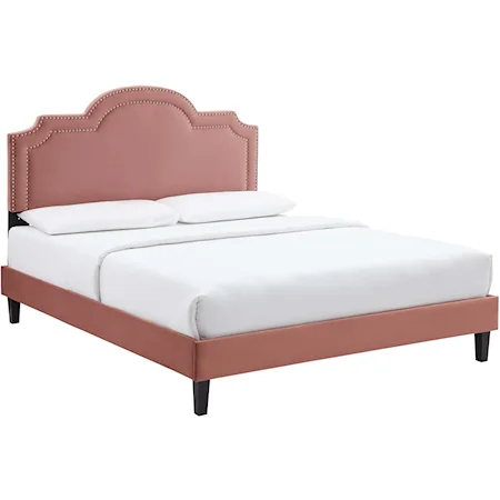 Aviana Velvet Full Bed