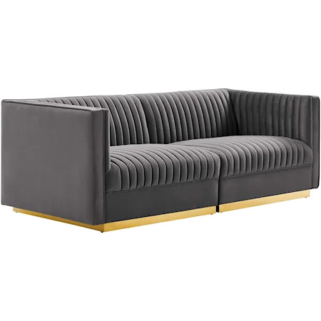 Modular Sectional Sofa Loveseat