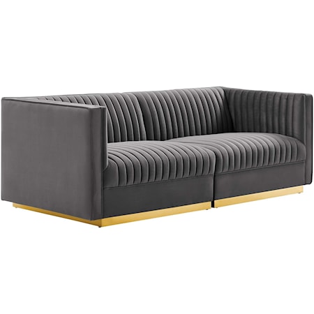 Modular Sectional Sofa Loveseat