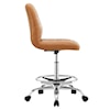 Modway Ripple Armless Drafting Chair