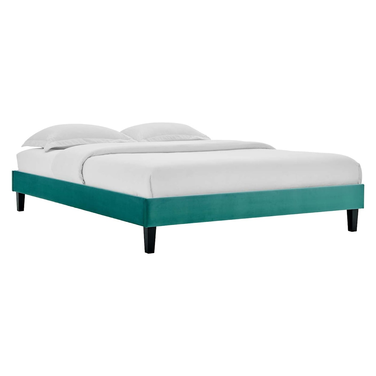 Modway Reagan Reagan Twin Velvet Platform Bed