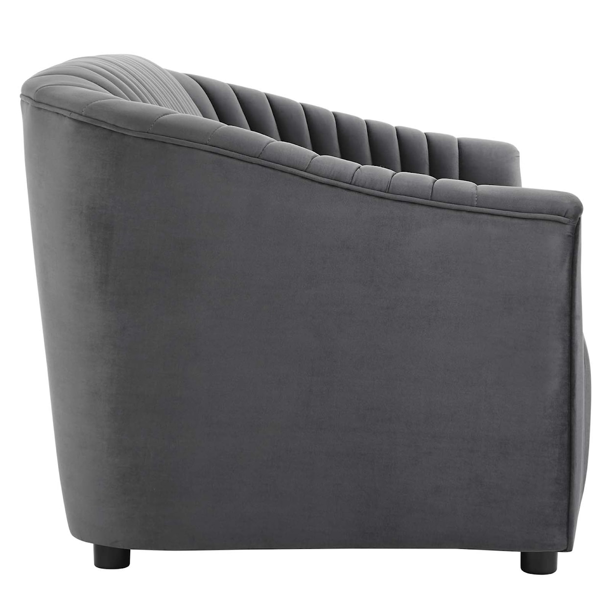 Modway Announce Announce Velvet Channel Loveseat