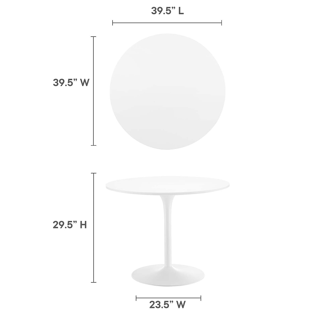 Modway Pursuit Dining Table