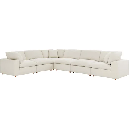 Contemporary Modern Sectional Sofa Set