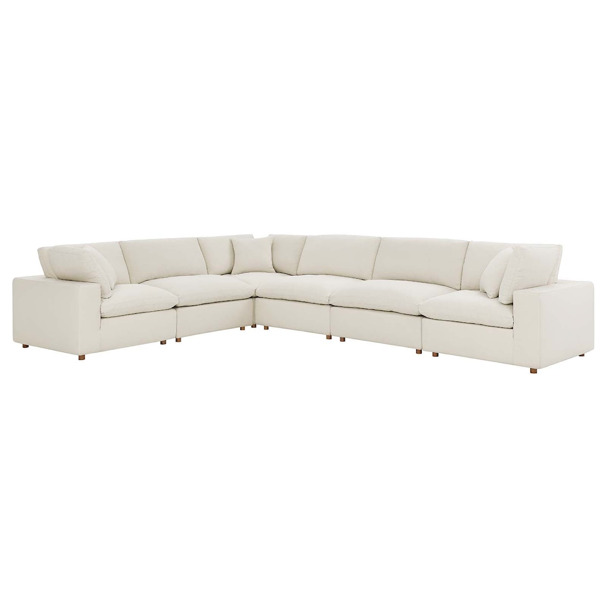 Modway Commix Contemporary Modern Sectional Sofa Set