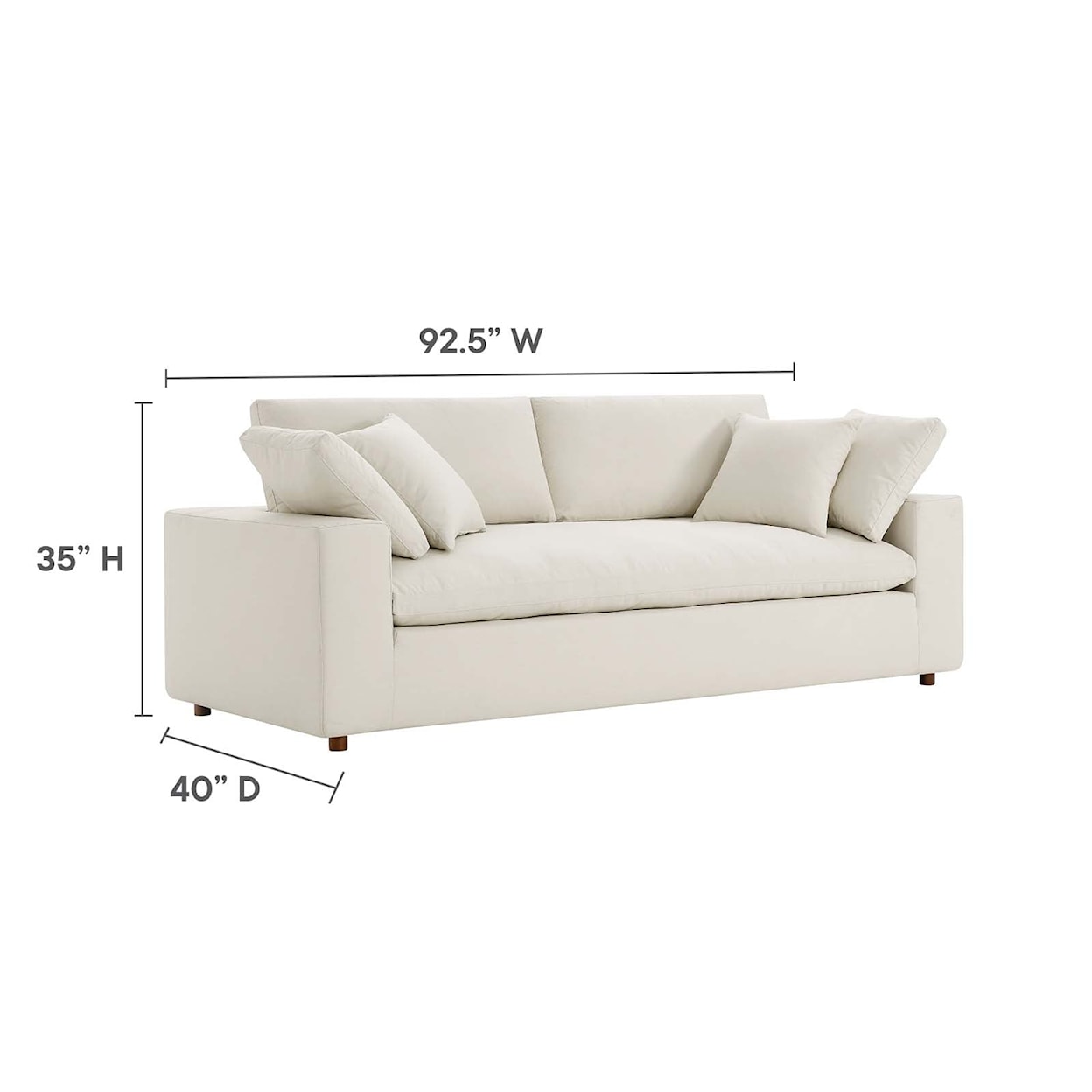 Modway Commix Sectional Sofa