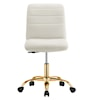 Modway Ripple Armless Mid-Back Office Chair