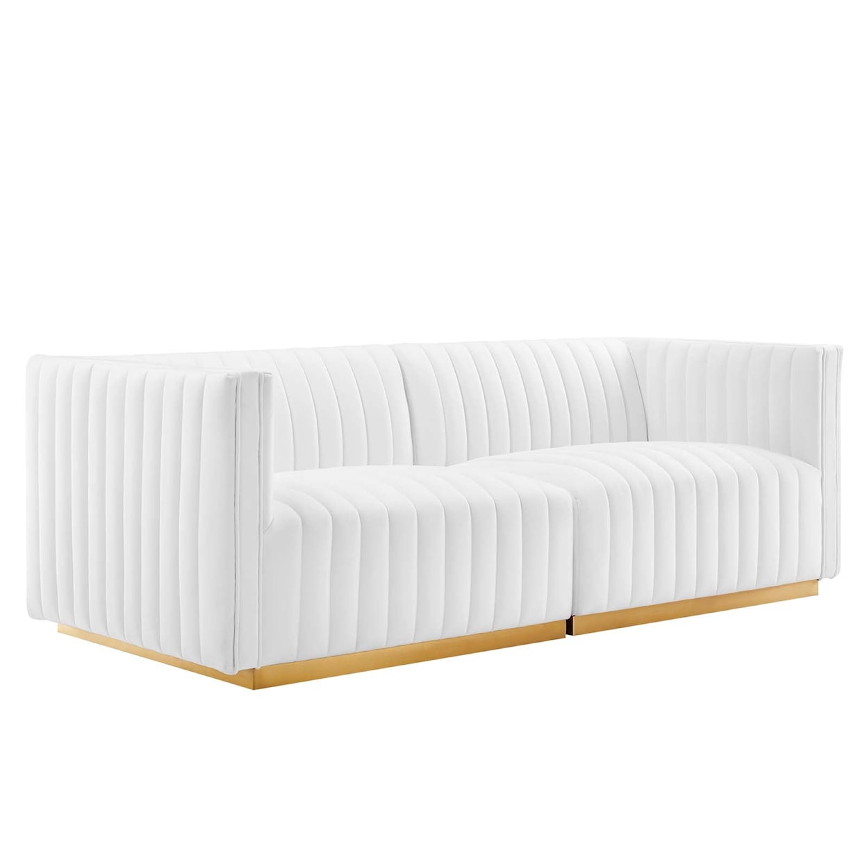 Modway Conjure Velvet Loveseat