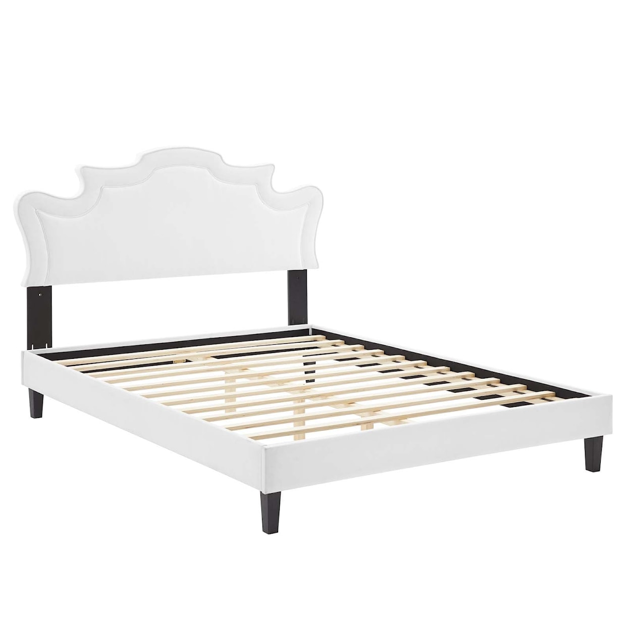 Modway Neena Neena Velvet Queen Bed