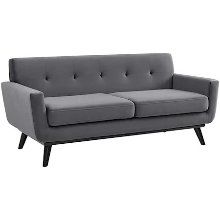 Engage Velvet Loveseat