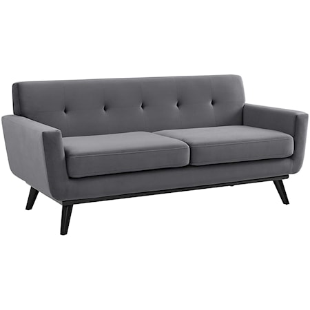 Engage Velvet Loveseat