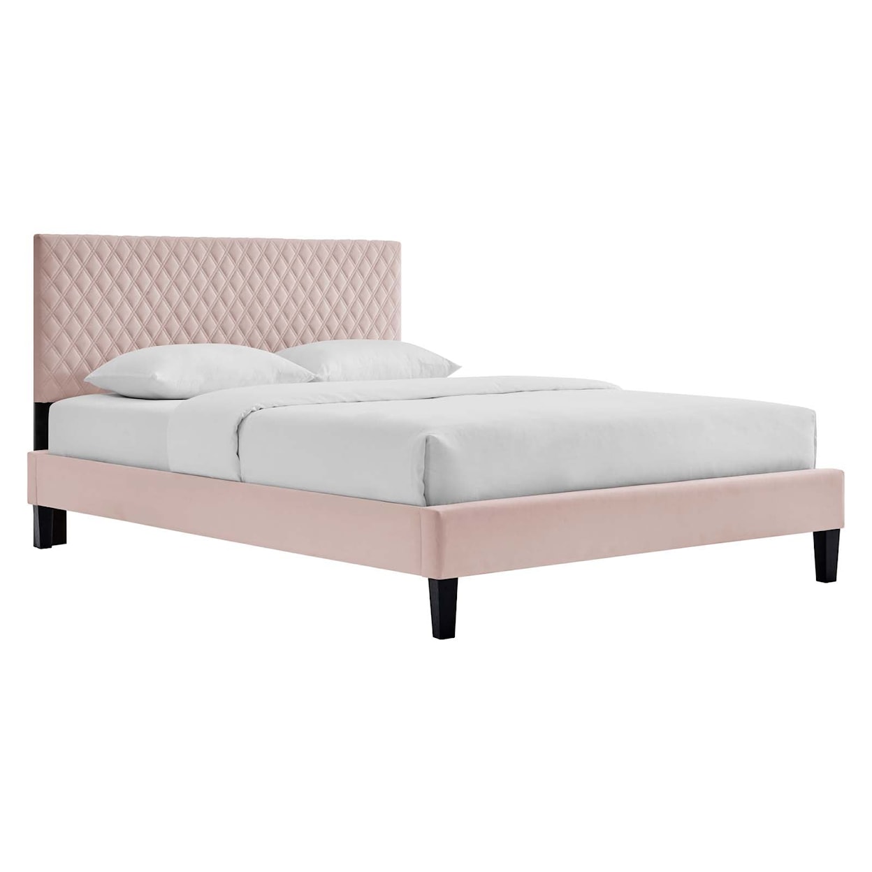 Modway Garcelle Garcelle Velvet Twin Platform Bed