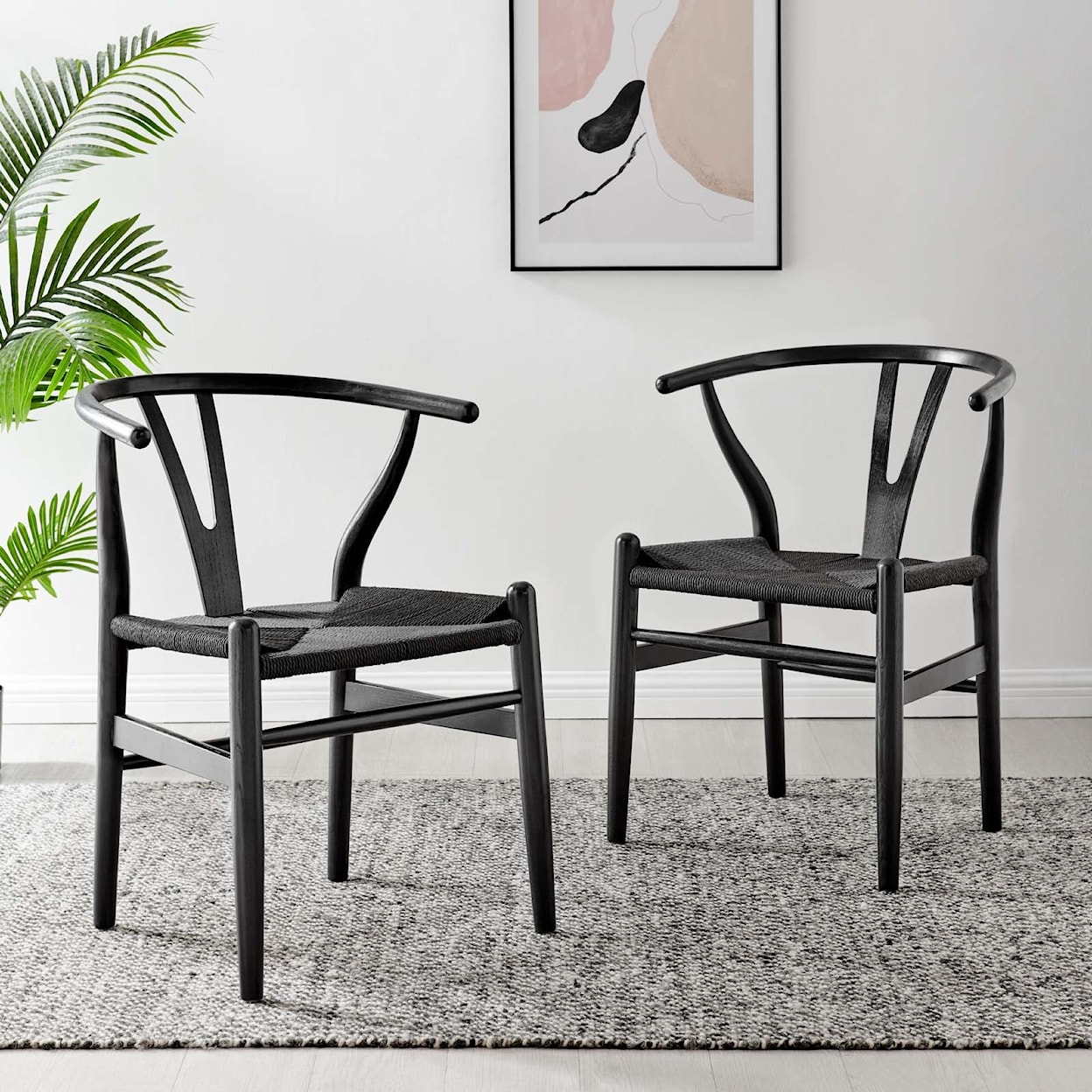 Modway Amish Amish Dining Armchair Set of 2