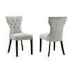 Modway Silhouette Silhouette Velvet Dining Chairs - Set of 2