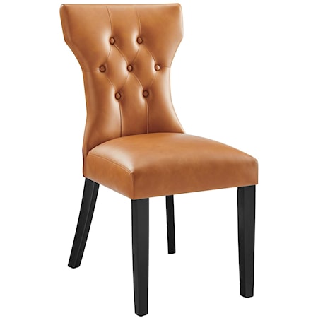 Silhouette Dining Vinyl Side Chair