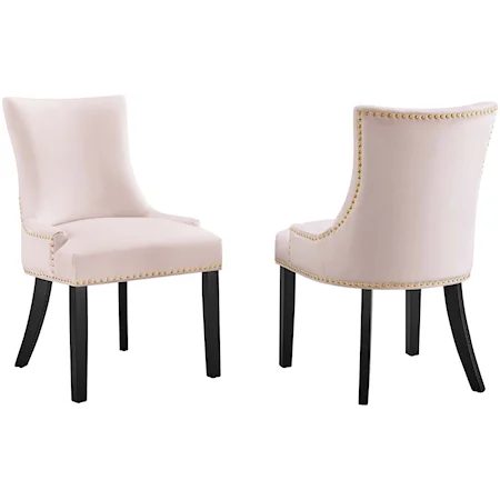 Marquis Velvet Dining Chairs - Set of 2