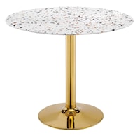 Verne 36" Round Terrazzo Dining Table