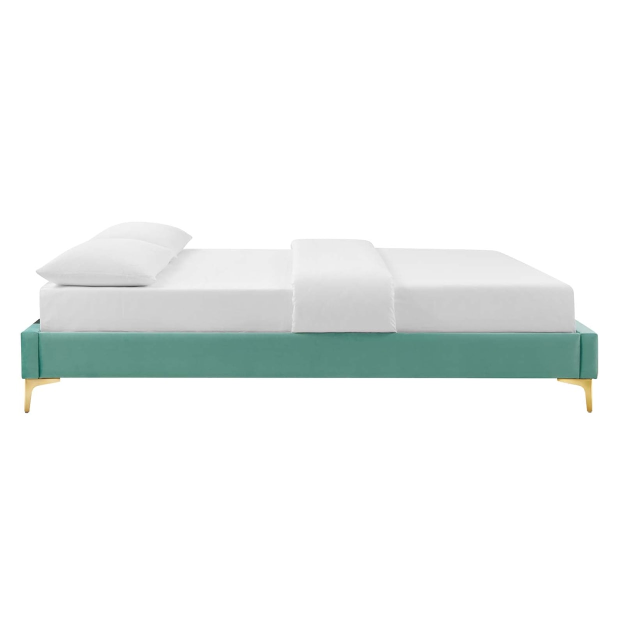 Modway Reagan Reagan Full Velvet Platform Bed