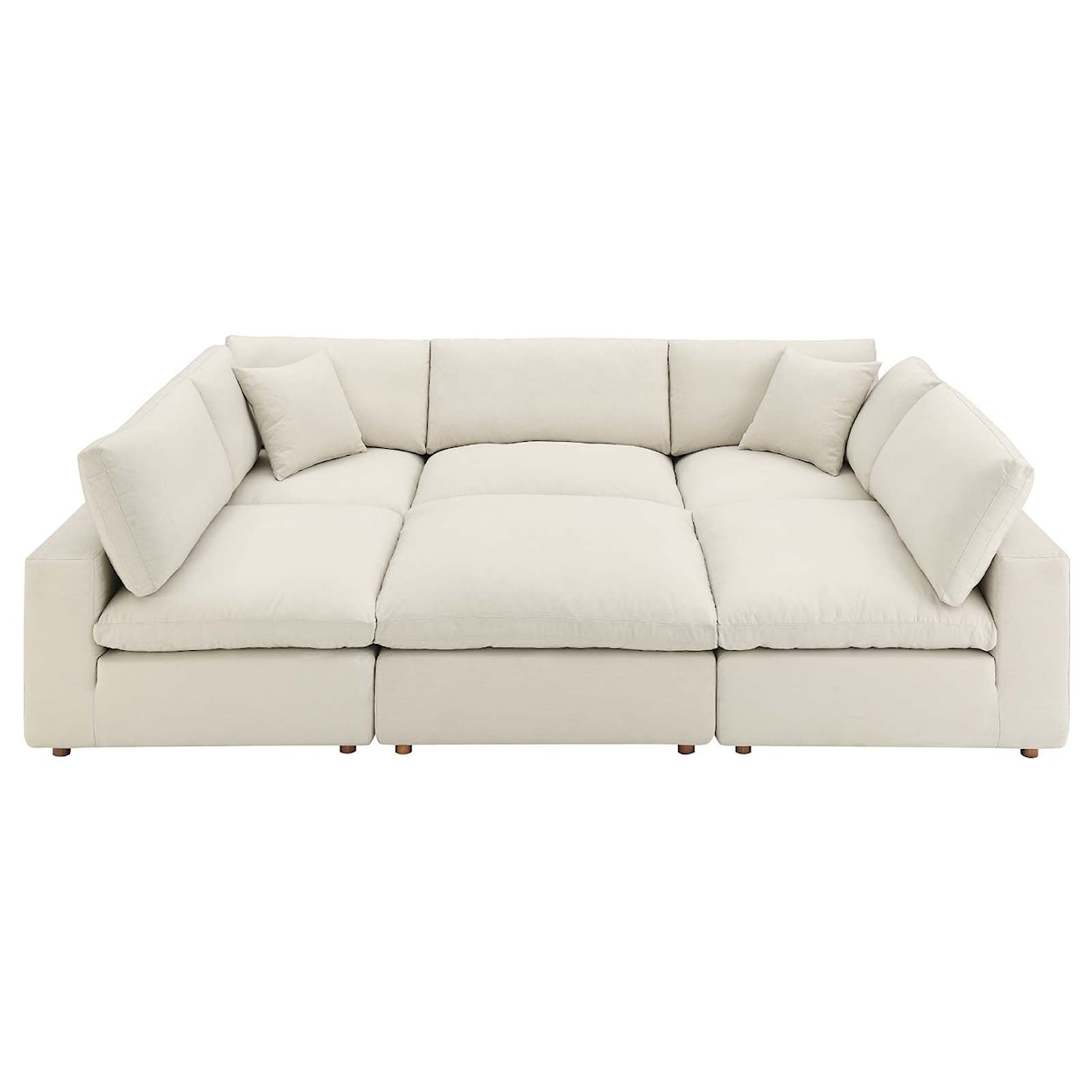 Modway Commix 6-Piece Sectional Sofa